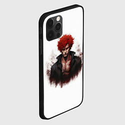 Чехол для iPhone 12 Pro Max Красноволосый парень со шрамами, цвет: 3D-черный — фото 2