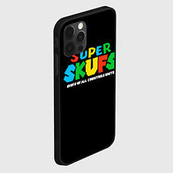 Чехол для iPhone 12 Pro Max Super skufs, цвет: 3D-черный — фото 2