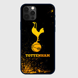 Чехол iPhone 12 Pro Max Tottenham - gold gradient