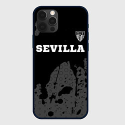 Чехол iPhone 12 Pro Max Sevilla sport на темном фоне посередине