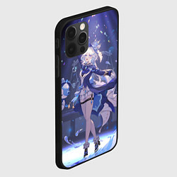 Чехол для iPhone 12 Pro Max Genshin Impact Furina servants, цвет: 3D-черный — фото 2