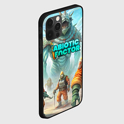 Чехол для iPhone 12 Pro Max Abiotic Factor монстры снаружи, цвет: 3D-черный — фото 2