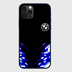 Чехол для iPhone 12 Pro Max BMW sport неоновый спорт, цвет: 3D-черный