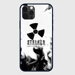 Чехол iPhone 12 Pro Max Stalker fire steel