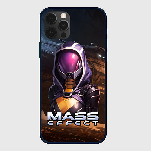 Чехол iPhone 12 Pro Max Mass Effect ТалиЗора аватар / 3D-Черный – фото 1