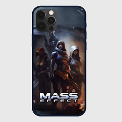 Чехол iPhone 12 Pro Max Mass Effect space game