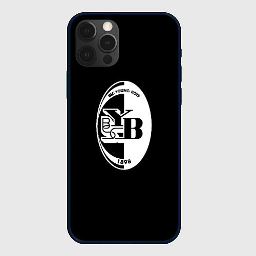 Чехол iPhone 12 Pro Max Young boys fc club sport / 3D-Черный – фото 1
