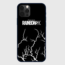 Чехол для iPhone 12 Pro Max Rainbow six night city, цвет: 3D-черный