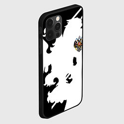 Чехол для iPhone 12 Pro Max Имперская Россия спортивный стиль, цвет: 3D-черный — фото 2