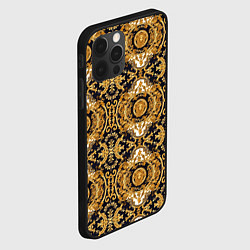 Чехол для iPhone 12 Pro Max Роскошь и стиль, цвет: 3D-черный — фото 2