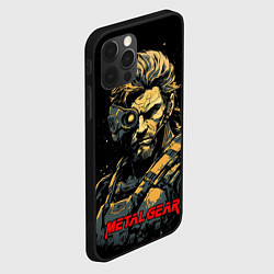 Чехол для iPhone 12 Pro Max Веном Снейк Metal gear game, цвет: 3D-черный — фото 2