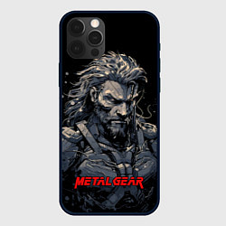 Чехол для iPhone 12 Pro Max Веном Снейк Metal gear, цвет: 3D-черный