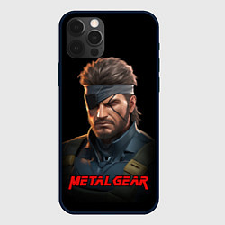 Чехол iPhone 12 Pro Max Веном Снейк из игры Metal gear