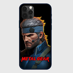 Чехол iPhone 12 Pro Max Веном Снейк из игры Metal gear