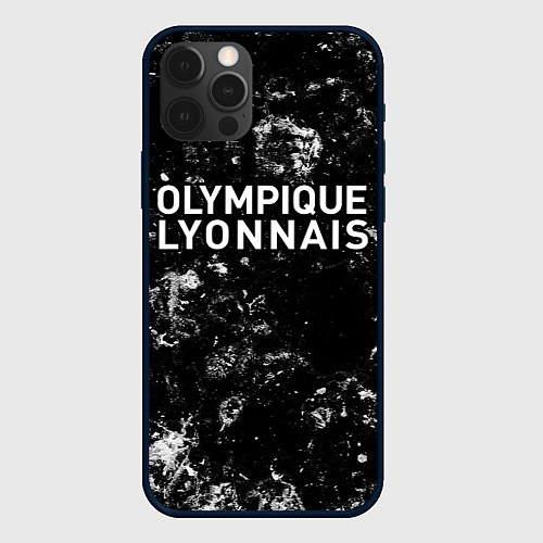 Чехол iPhone 12 Pro Max Lyon black ice / 3D-Черный – фото 1
