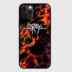 Чехол iPhone 12 Pro Max Stray red lava