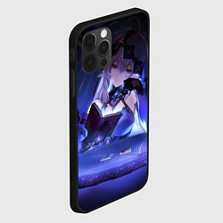 Чехол для iPhone 12 Pro Max Honkai Star Rail Black Swan, цвет: 3D-черный — фото 2