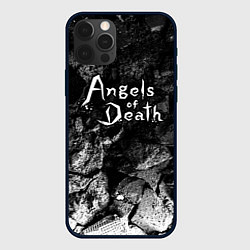 Чехол для iPhone 12 Pro Max Angels of Death black graphite, цвет: 3D-черный