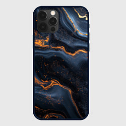 Чехол iPhone 12 Pro Max Лакшери текстура с узорами