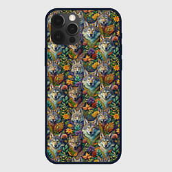Чехол iPhone 12 Pro Max Волчий паттерн