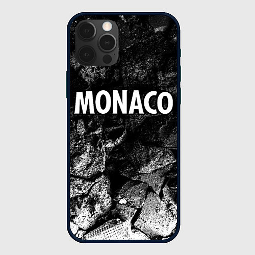 Чехол iPhone 12 Pro Max Monaco black graphite / 3D-Черный – фото 1