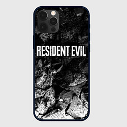 Чехол iPhone 12 Pro Max Resident Evil black graphite