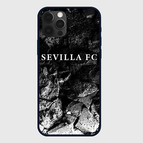 Чехол iPhone 12 Pro Max Sevilla black graphite / 3D-Черный – фото 1