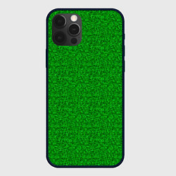Чехол iPhone 12 Pro Max Зеленая трава узор