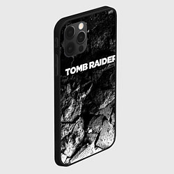Чехол для iPhone 12 Pro Max Tomb Raider black graphite, цвет: 3D-черный — фото 2