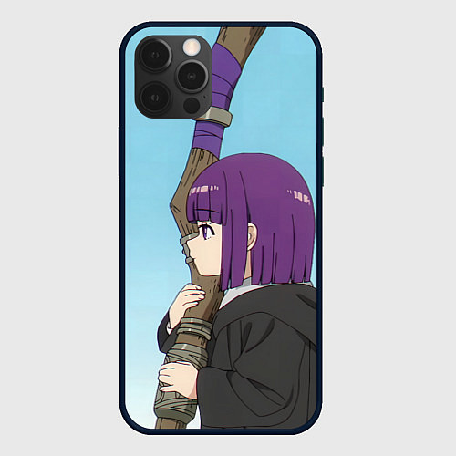 Чехол iPhone 12 Pro Max Ферн в небе / 3D-Черный – фото 1