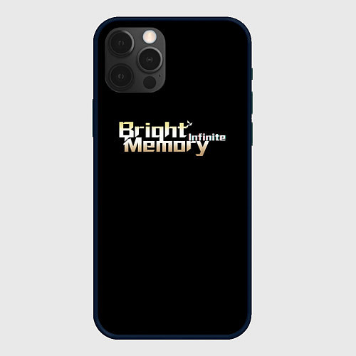 Чехол iPhone 12 Pro Max Bright Memory / 3D-Черный – фото 1