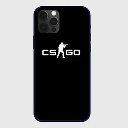 Чехол для iPhone 12 Pro Max Counter strike logo, цвет: 3D-черный