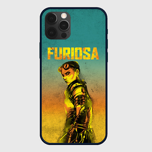 Чехол iPhone 12 Pro Max Mad Max - Furiosa / 3D-Черный – фото 1