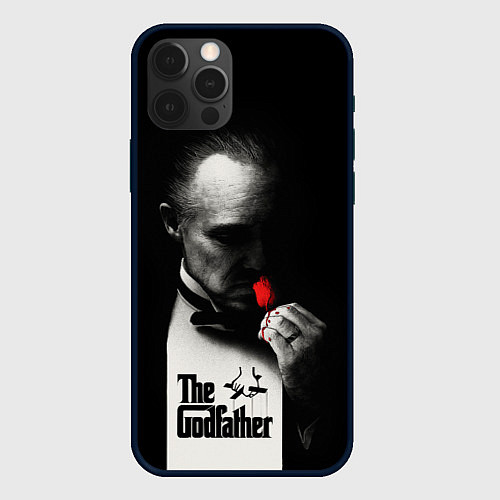 Чехол iPhone 12 Pro Max The Godfather - Don Vito / 3D-Черный – фото 1