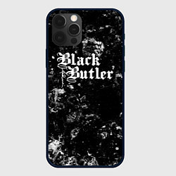 Чехол для iPhone 12 Pro Max Black Butler black ice, цвет: 3D-черный