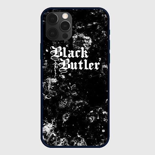 Чехол iPhone 12 Pro Max Black Butler black ice / 3D-Черный – фото 1