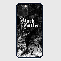 Чехол iPhone 12 Pro Max Black Butler black graphite