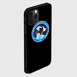 Чехол для iPhone 12 Pro Max Nasa astronavt, цвет: 3D-черный — фото 2