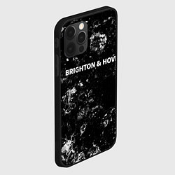 Чехол для iPhone 12 Pro Max Brighton black ice, цвет: 3D-черный — фото 2