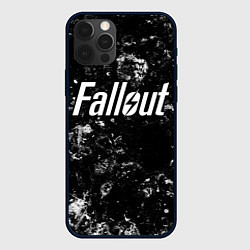 Чехол для iPhone 12 Pro Max Fallout black ice, цвет: 3D-черный