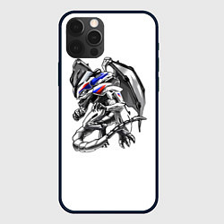 Чехол для iPhone 12 Pro Max BMW s1000rr dragon, цвет: 3D-черный