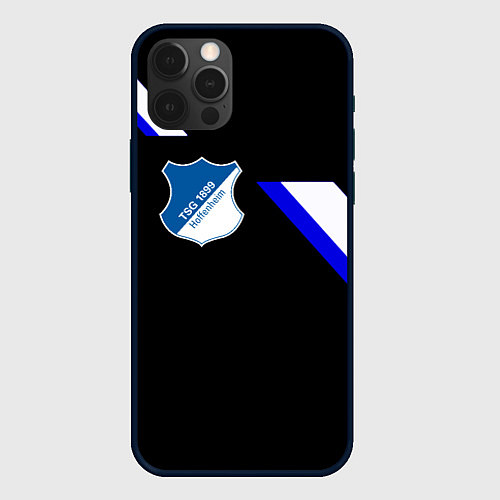 Чехол iPhone 12 Pro Max Hoffenheim fc sport / 3D-Черный – фото 1