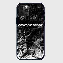 Чехол iPhone 12 Pro Max Cowboy Bebop black graphite