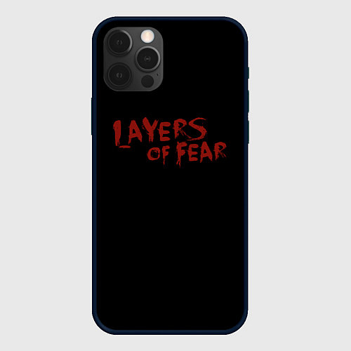 Чехол iPhone 12 Pro Max Layers of Fear / 3D-Черный – фото 1