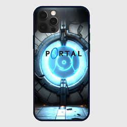 Чехол iPhone 12 Pro Max Portal logo game