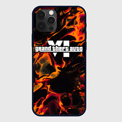 Чехол iPhone 12 Pro Max GTA6 red lava