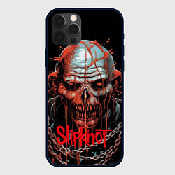 Чехол iPhone 12 Pro Max Slipknot зомби в цепи