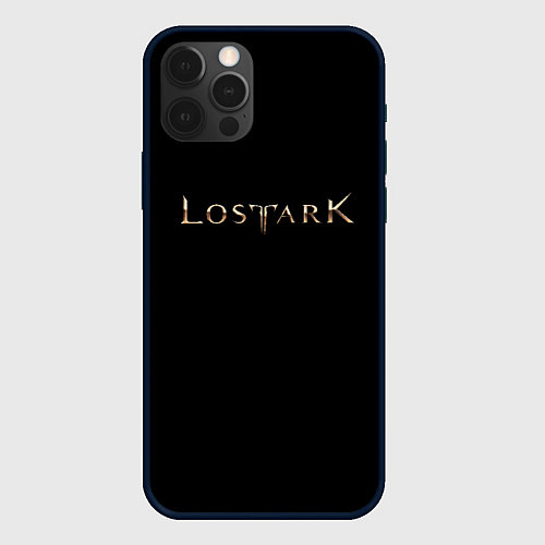 Чехол iPhone 12 Pro Max Lostark / 3D-Черный – фото 1