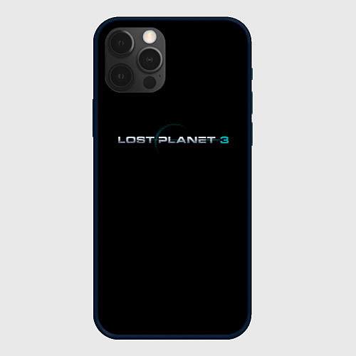 Чехол iPhone 12 Pro Max Lost planet 3 / 3D-Черный – фото 1