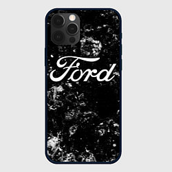 Чехол iPhone 12 Pro Max Ford black ice